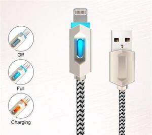 LED-USB-Ladekabel für iPhone 8 7 6 13 PLUS X 12 SE 5 iPad Data Original Wire