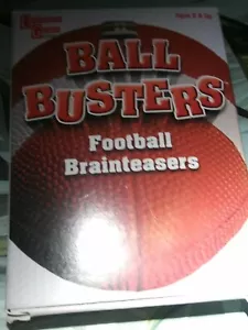 University Games Ball Busters Football Brainteasers Card Game - Picture 1 of 3