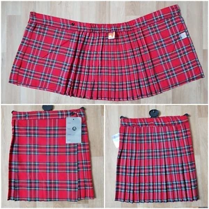 ANGEBOT - ZWEI Winterunterteile rot Schottenkaro Kilts/Röcke Alter 5-6 - Bild 1 von 12