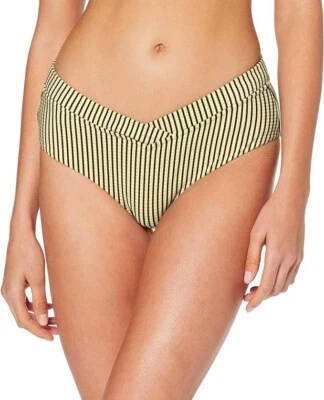 Parte inferior de bikini Seafolly Lime Light Go Overboard retro frontal en V L101543 talla EE. UU. 8 Foto 1 de 3