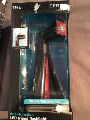 The Black Series by Shift3 dual-function LED Tripod Flashlight - Image 1 of 4