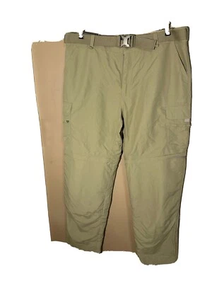 Pantalones cortos convertibles vintage Cabelas Safari caqui para hombre talla 38x32 senderismo carga Foto 1 de 4