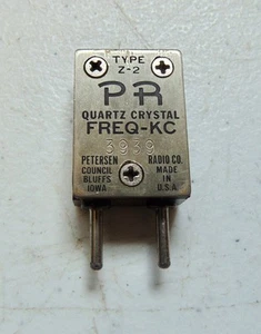 3939 KC 80 meter Ham Military Radio FT-243 Vintage Quartz Crystal - Photo 1/2