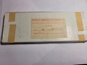 (40x) Sprague Goodman 0.8 ~ 12pF Trimmer Capacitor Pistoncap 750V GGP12000 - NEW - Picture 1 of 3