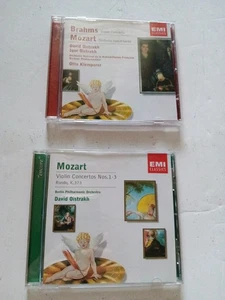 2 CDS EMI-2001-MOZART VIOLIN CONCERTOS 1-5+RONDO/ADAGIO-OISTRAKH-LOVELY SOUND NF - Picture 1 of 3