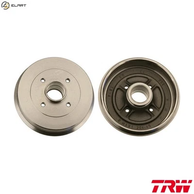 2x BRAKE DRUM DB4400 FOR RENAULT K9K718/740/820 1.5L D7F800 D4F764/772 1.1L - Image 1 of 4