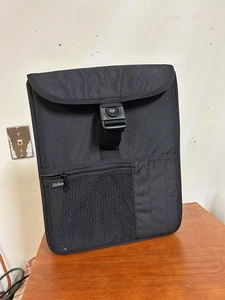 LL Bean Traveler Nylon Negro Mensajero Viaje Laptop Bolso - Imagen 1 de 8