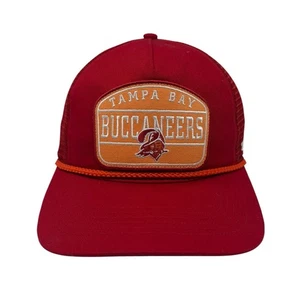 NFL Tampa Bay Buccaneers '47 Brand Snapback Rope Hat Cap Red Adult Size OSFM - Picture 1 of 8