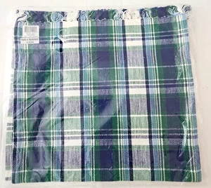 Park Designs 13x54" Tischläufer Karo Blau Grün Erntetisch Landhaus Neu - Bild 1 von 5