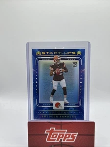 2025 Panini Origins Shedeur Sanders Rookie Start Ups SP RC Cleveland Browns - Picture 1 of 2