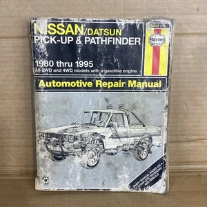 Nissan Haynes 72030 (771)/Datsun Pick-up Pathfinder manual de reparación 1980-1996 en muy buena condición - Imagen 1 de 11