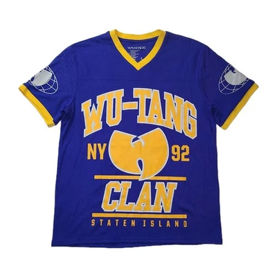 New Wu-Wear Jersey Size L Wu Tang Mesh Jersey 36 C.R.E.A.M ODB Method Man RZA - Изображение 1 из 4