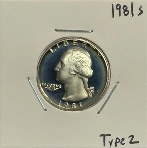 1981 S Proof Washington Quarter, GEM, Very Nice, Low Mintage! 🔥 - Picture 1 of 2