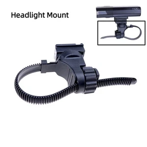 Soporte de luz de montaje de faros para manillar de bicicleta apto para CATEYE AMPP/VOLT 300-1000 - Imagen 1 de 10