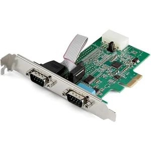 StarTech.com 2-port PCI Express RS232 Serial Adapter Card - PCIe RS232 Serial Ho - Photo 1/6