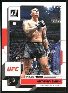 2023 Donruss UFC Press Proof Purple #196 Anthony Smith