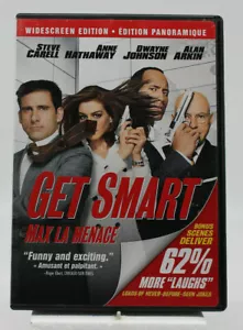 Get Smart DVD Gently Pre-owned Steve Carell Anne Hathaway Dwayne Johnson - Picture 1 of 2