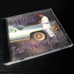 Trigga - Tear Drops Of Pain 1998 USA CD Mint [G-Funk, Gangsta] RARE OOP #01-2* - Picture 1 of 5
