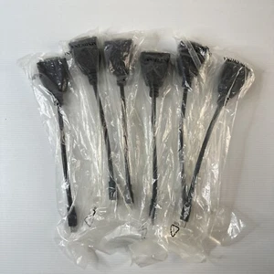 Bundle 6x Mini DisplayPort to DVI Adapter CableDisplay Port Connector - Picture 1 of 3
