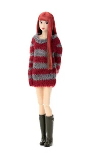 PetWorks momoko DOLL CCS 13NY Home RED BORDER LINE Unubore Fashion Doll PW - Bild 1 von 8