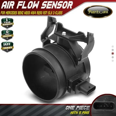 MAF Mass Airflow Sensor for Mercedes Benz W203 W164 R230 R171 SL SLK R E C-Class - image 1 of 4