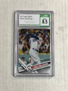 CODY BELLINGER 2017 Topps Update FLAGSHIP RC #US50! CSG NM-MT+ 8.5! RIESIGER AUSVERKAUF! - Bild 1 von 2