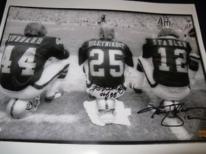 ken stabler signed jersey