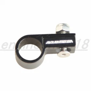 -6 AN AN6 6AN (ID 14.3mm) Aluminum Fuel Line Oil Hose Clamp Black - Picture 1 of 5
