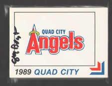 1989 Best Minor League Team Set Quad City ANGELS (Jim Edmonds)