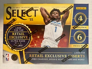 ┥ Panini Select NBA 2020-21 caja bláster de baloncesto totalmente nueva sellada de fábrica 🙂 - Imagen 1 de 3