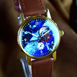 Soviet Wristwatch Pobeda Yuri Gagarin Space Program Soviet Men's Watch Serviced - Picture 1 of 12