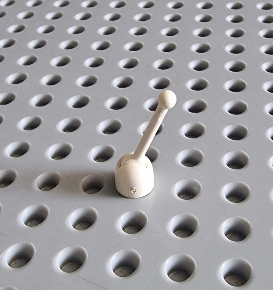 LEGO Classic Space Schalthebel Hebel Antenne Weiß 4592 K098 - Bild 1 von 1
