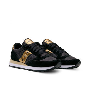 sneakers nere e oro