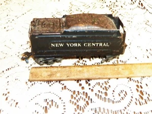 Vintage MARX "New York Central" latta litografia calibro O ferrovia tender carbone - Foto 1 di 7
