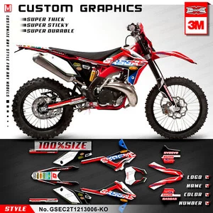 Kungfu Graphics MX Enduro Sticker Kit for GAS GAS 125 200 250 300 2T 2012 2013 - Picture 1 of 15