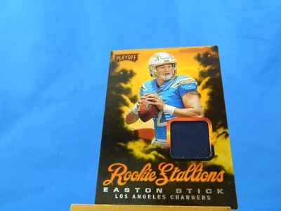 Easton Stick Playoff 2019 RC Rookie Stallions Jersey Materials - Image 1 of 2