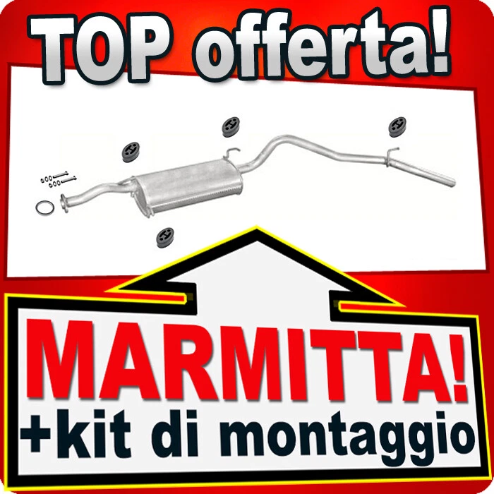 Scarico Completo per DAIHATSU FEROZA 1.6 4X4 HARD & SOFT TOP 95CV 1993-1998 - Immagine 1 di 1