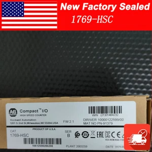 New Sealed AB Allen-Bradley 1769-HSC /B CompactLogix High-Speed Counter Module - Picture 1 of 8
