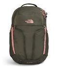 THE NORTH FACE Women's Surge Commuter Laptop Backpack New Taupe Green/Shady R...