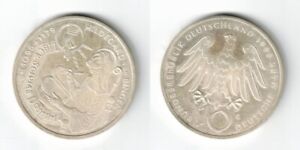 10 DM Hildegard von Bingen 925er Silber 1998