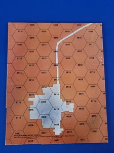 Mapa de ruinas de la ciudad Battletech - FASA - Imagen 1 de 2