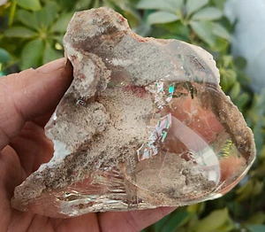 429g NATURAL CLEAR polishing GHOST CRYSTAL QUARTZ CRYSTAL Mineral Specimen - Imagen 1 de 22