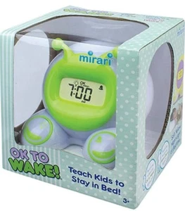 Mirari OK to Wake! Children's Alarm Clock & Night-Light Green - Picture 1 of 12