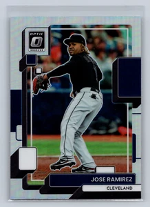 2022 Panini Donruss Optic #196 Jose Ramirez Holo Silver - Picture 1 of 2