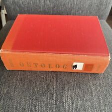 Ontology Hardcover James K. Feibleman HC Greenwood Press 1968