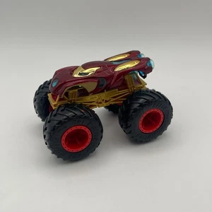 Hot Wheels Monster Trucks Live Iron Man Diecast 1:64 Scale Combi P&P #8 - Picture 1 of 3