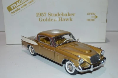 Danbury Mint 1957 Studebaker Golden Hawk 1:24 Diecast Model Car  - Image 1 of 4