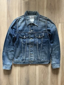 Visvim 101 Denim Jacket size 2 Indigo Authentic - Picture 1 of 9