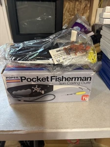 Vintage 1995 Original Popeil Pocket Fisherman Spin Casting Outfit - NEW - Picture 1 of 6