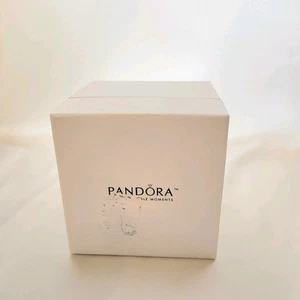 Schöne Pandora Limited Edition 2011 Weiß/Silber Weihnachtsschmuck mit Band - Bild 1 von 8